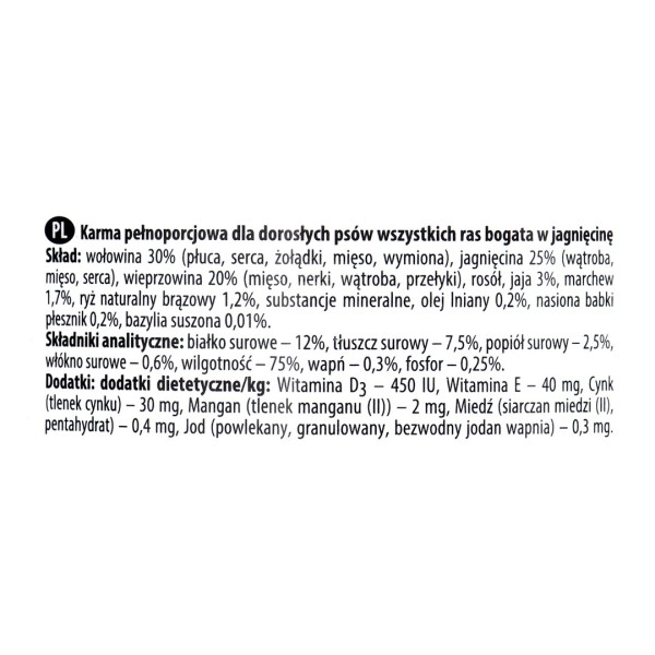 DOLINA NOTECI Premium Rich in lamb ...