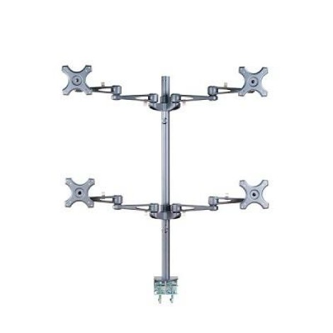 TV SET ACC DESK MOUNT SILVER/10-26