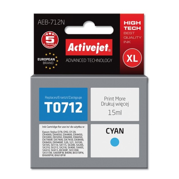 Activejet AEB-712N Ink cartridge (replacement for ...