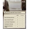 Mill Invisible Smart WiFi Heater | PA2000WIFI4 | Panel Heater | 2000 W | Suitable for rooms up to 24-28 m² | White | IPX4