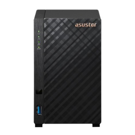 Asustor AS1202T NAS/storage server Tower Realtek 1 GB DDR4 0 TB ADM Black