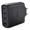 MOBILE CHARGER WALL MAXO 65W/4-PORT GAN BLACK 26067 TRUST