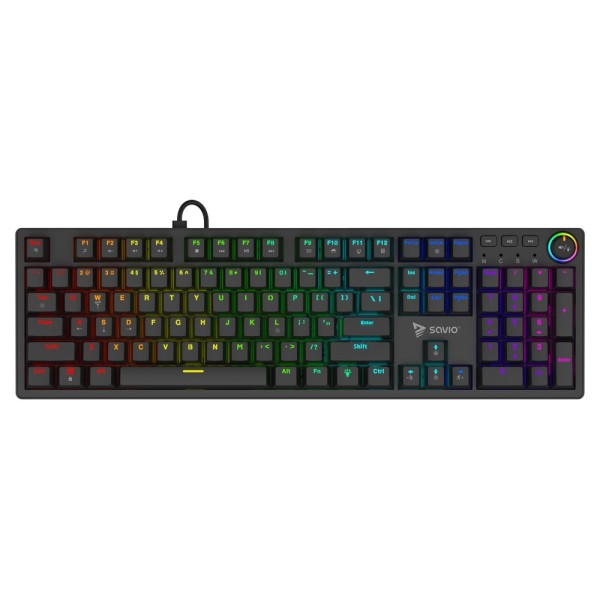SAVIO STYX Mechanical Keyboard Outemu Red, ...