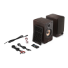 Sharp CP-SS30 Bookshelf Speakers, Brown | Sharp | Speakers | CP-SS30(BR) Bookshelf | 60 W | Bluetooth | Brown | Wireless connection