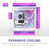 NZXT PC case H9 Flow RGB 2025 white