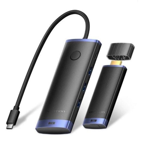 NB ACC DOCKING STATION 6IN1/USB-C 0.15M TPVBB VENTION