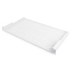 Digitus | Fixed Shelf for Racks | DN-97609 | White | The shelves for fixed mounting can be installed easy on the two front 483 mm (19“) profile rails of your 483 mm (19“) network- or server cabinet. Due to their stable, perforated steel sheet with a high 
