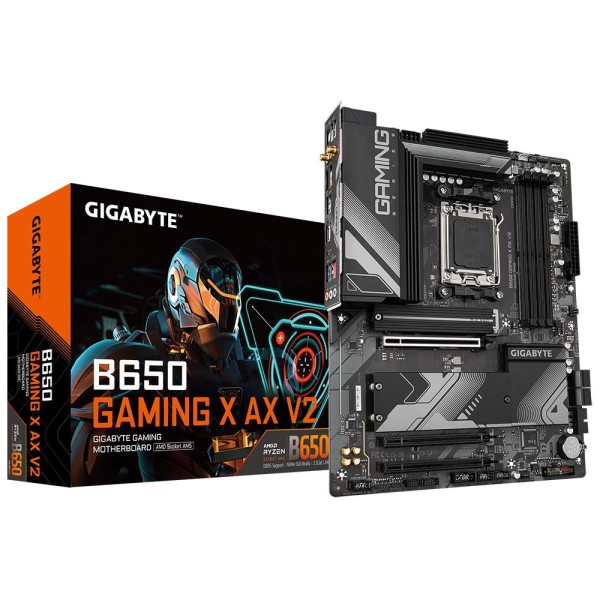 Mainboard|GIGABYTE|AMD B650|SAM5|ATX|Memory DDR5|Memory slots 4|1xPCI-Express 16x|1xPCI-Express ...