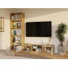 MALWA 140 TV cabinet, artisan oak/cashmere