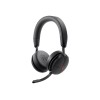 Dell | Pro On-Ear Headset | WL5024 | Built-in microphone | Wireless | Black | ANC