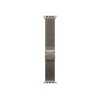 Apple 49mm Natural Titanium Milanese Loop - Large