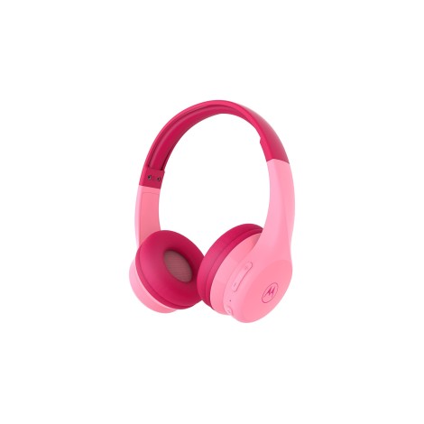 Motorola | Kids Headphones | Moto JR300 | Over-Ear Over-Ear | Bluetooth | Built-in microphone | Bluetooth | Pink | Wireless