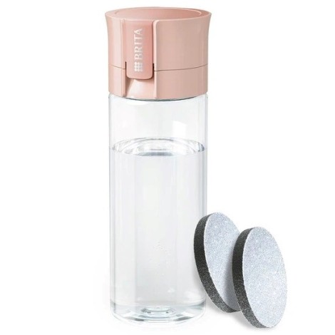 Brita Vital Filtering bottle 0.6 l Pastel peach
