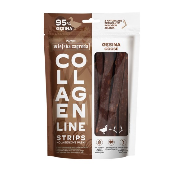 WIEJSKA ZAGRODA Collagen Line Collagen strips ...