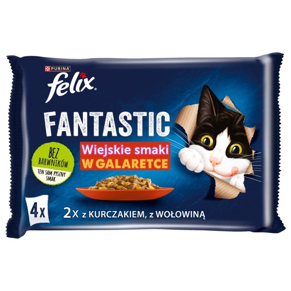 Felix Fantastic in jelly Beef with ...