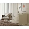 CHEST OF DRAWERS 1 DOOR 3 DRAWERS COLOUR CASHMERE
