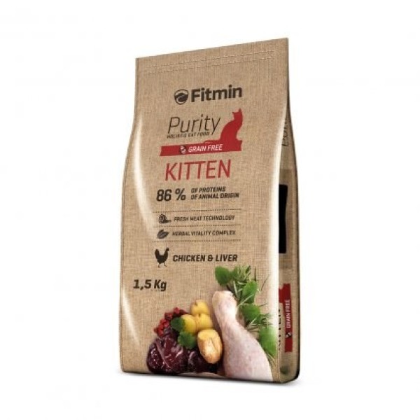 FITMIN Purity Kitten cats dry food ...