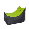 Sako bag pouffe Tron black-green XXL 140 x 90 cm