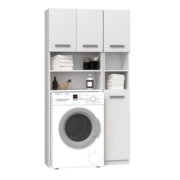 Topeshop ZESTAW MARPOL BIEL bathroom storage ...