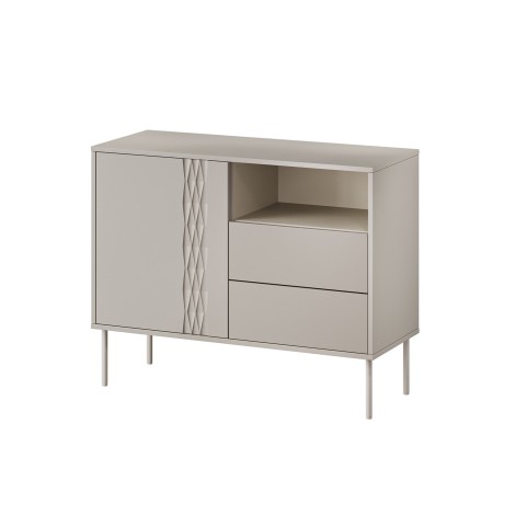 Cama 1D2S TRESSE chest of drawers 100x40x75 cashmere matt