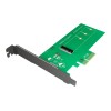 Icy Box IB-PCI208 PCIe-Card, M.2 PCIe SSD to PCIe 3.0 x4 Host | Raidsonic