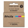 Actis KH-303CR ink for HP printer, replacement HP 303XL T6N03AE; Premium; 18ml; 415 pages; colour