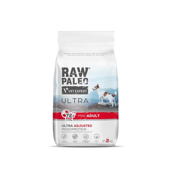 RAW PALEO Ultra Mini Adult Beef ...