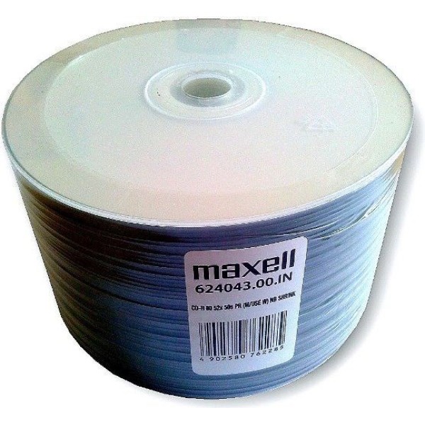 Maxell CD-R 80/700MB  52x 50p ...