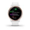 Garmin Venu 2S 2.79 cm (1.1") AMOLED 40 mm Digital 360 x 360 pixels Touchscreen Rose gold Wi-Fi GPS (satellite)