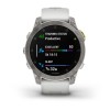 Garmin epix Gen 2 3.3 cm (1.3") AMOLED 45 mm Digital 416 x 416 pixels Touchscreen White Wi-Fi GPS (satellite)
