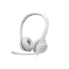 Logitech | USB Computer Headset | H390 | Wired | Over-Ear | Microphone | Noise canceling | Off-white