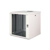 Digitus | Wall Mounting Cabinet Unique Series | DN-19 12U-6/6 | Grey | 60 x 60 cm
