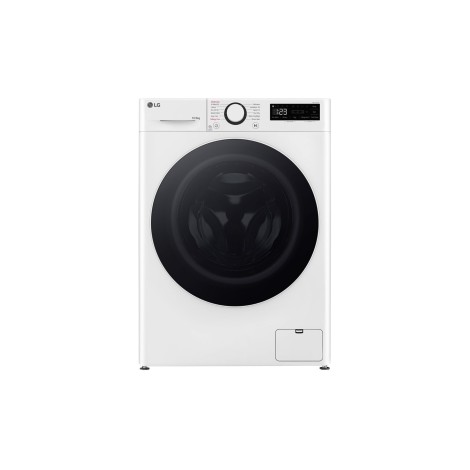 LG | Washing machine with dryer | F4DR510S0W | Energy efficiency class A-10%/D | Front loading | Washing capacity 10 kg | 1400 RPM | Depth 57 cm | Width 60 cm | Display | LED | Drying system | Drying capacity 6 kg | Steam function | Direct drive | White