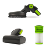 Polti | Vacuum cleaner | PBEU0113 Forzaspira Slim SR110 | Cordless operating | Handstick and Handheld | 21.9 V | Operating time (max) 50 min | Green