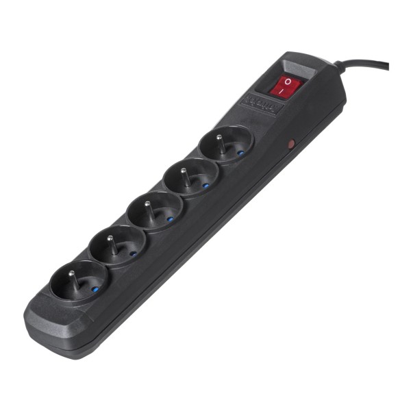 Activejet black power strip with cord ...