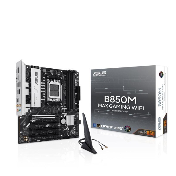 Mainboard|ASUS|AMD B850|SAM5|Micro-ATX|Memory DDR5|Memory slots 4|3xPCI-Express 4.0 ...