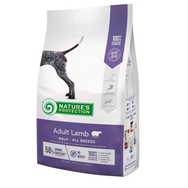NATURE'S PROTECTION Adult Lamb - dry ...