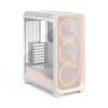 Fractal Design Meshify 3 | Ambience Pro RGB White TG Clear Tint | ATX | Power supply included No