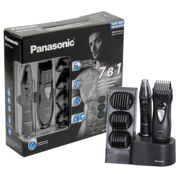 Panasonic ER-GY10CM504 Multi-trimmer, Dry and Wet ...