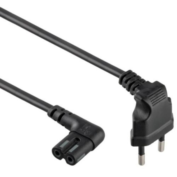 CABLE POWER EU 1M/ANGLED PC-184L GEMBIRD