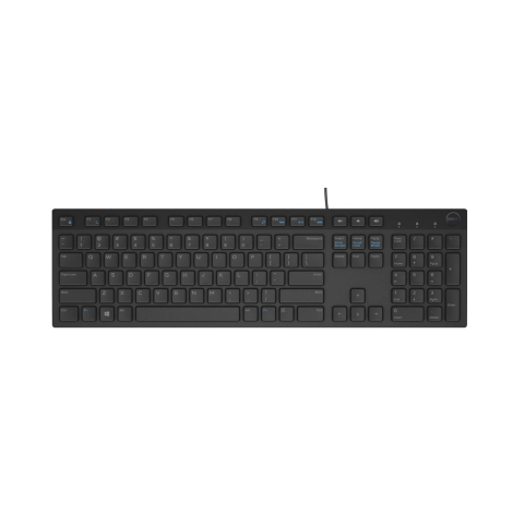 Dell Keyboard | KB216 | Multimedia | Wired | Ukrainian | Black