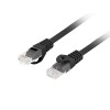 Lanberg Patchcord Cat.6 UTP LSZH CU | PCU6-10CU-0150-BK | 1.5 m