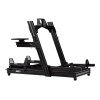 Next Level Racing | Aluminum | Racing Simulator Cockpit | GTElite Front and Side Mount Edition | Black