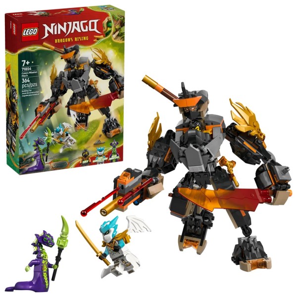 LEGO NINJAGO 71854 Cole’s Mission Mech ...