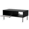 Cama CORTINA Bench/Table 100x55x45 black/walnut