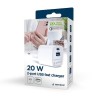 CHARGER USB 20W 2PORT/TA-UC-PDQC20-W-01 GEMBIRD