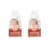 CAT 6 S/FTP | Patch cord | Length 10 m | Grey