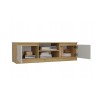 MALWA 120 TV cabinet, artisan oak/cashmere