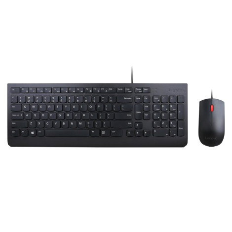 Lenovo 4X30L79883 keyboard Mouse included Universal USB QWERTY US English Black