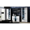 Cama display cabinet SOHO S6 2D2S black/white gloss